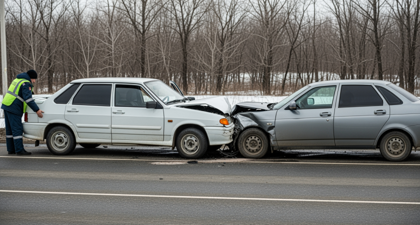 Лобовое столкновение на трассе Элиста — Зимовники: двое детей и трое взрослых пострадали в аварии с ВАЗом