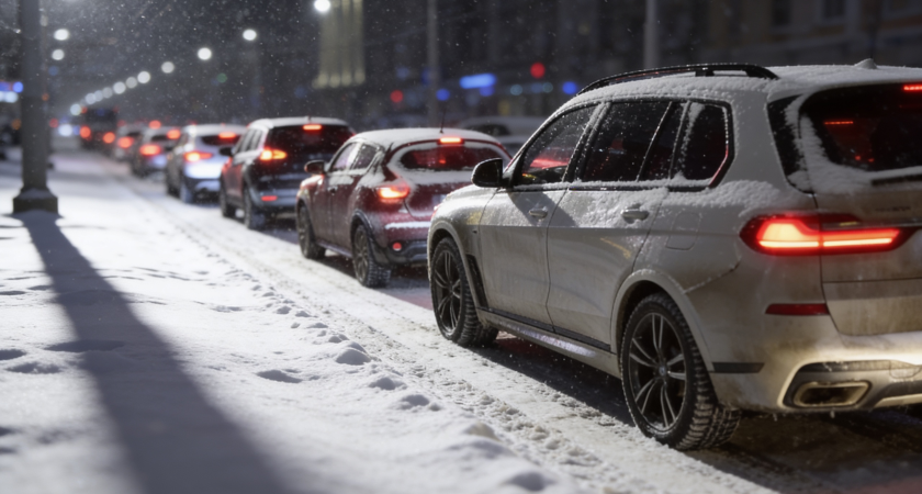 Снег и гололедица: в Ростовской области ночью резко ухудшатся дорожные условия