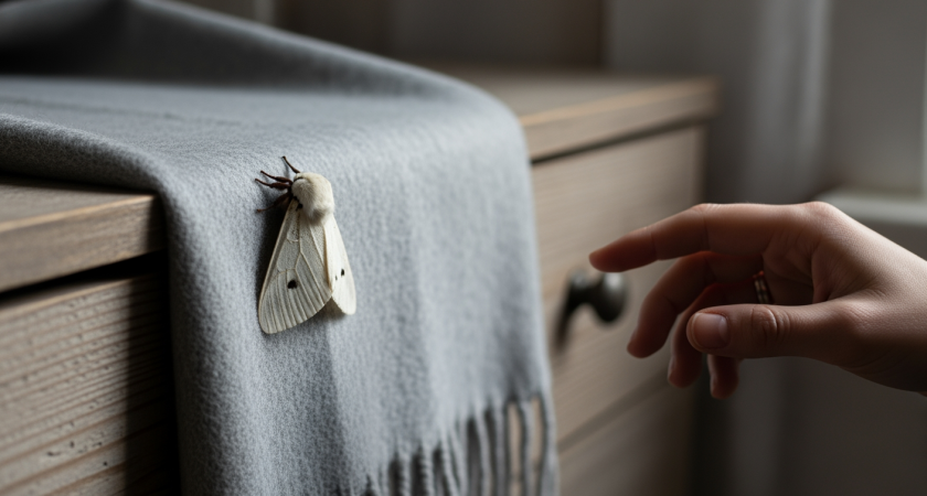 Копеечная специя из кухонного шкафа заставит моль навсегда забыть о ваших вещах и искать новый дом