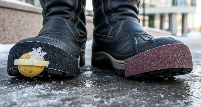 Простой трюк с обувью для зимы, о котором молчат продавцы и который спасет вас от падений на льду