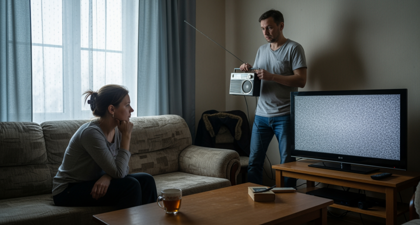 Солнечная атака: 5-минутные перебои ТВ и радио в Ростове ежедневно с 19 февраля на 5 недель