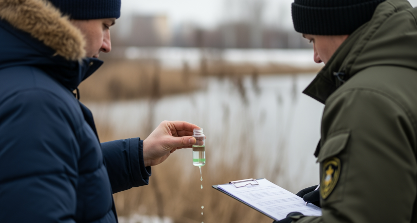 «Уранин-А» окрасил воду в ядовито-зеленый: последствия февральской аварии на теплосетях в Суворовском