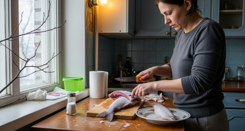 Домашнее филе минтая за копейки: мой метод разделки экономит семейный бюджет и превосходит магазинное качество