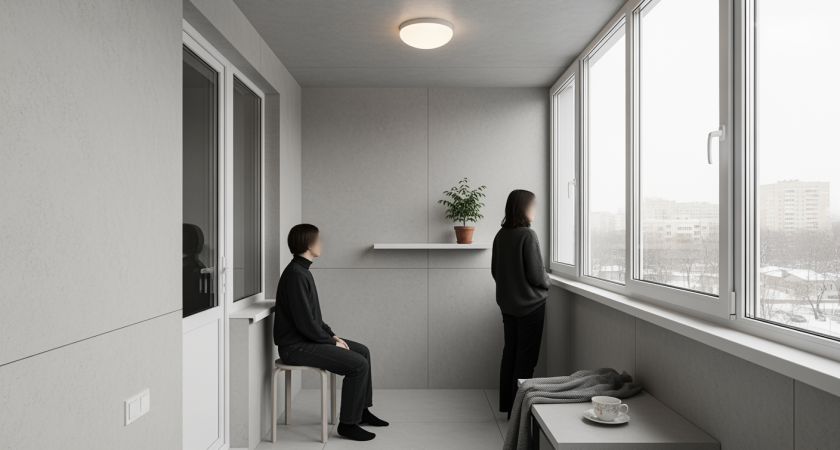 Топ-3 современных покрытия для балкона, которые дизайнеры массово внедряют вместо устаревшей плитки и линолеума