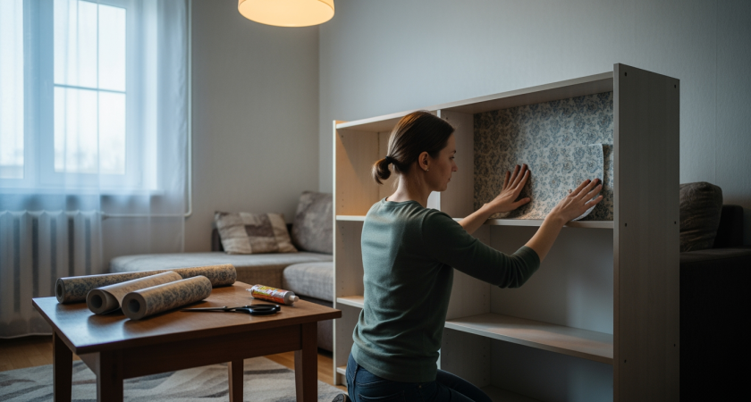 Собираю обрезки обоев у всех подряд, а соседи завидуют моим новым идеям для дома без копейки затрат