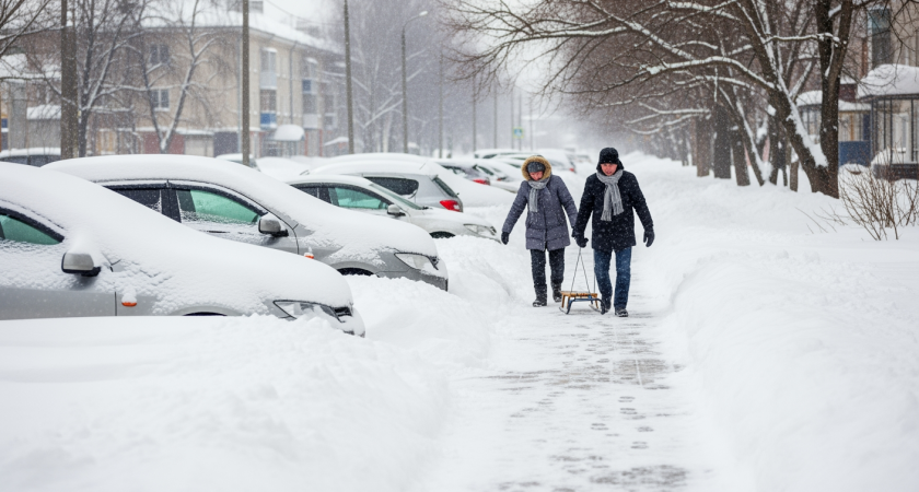 Снежная атака: держите лопаты наготове, пока стихия засыпает регион двумя нормами осадков за 7 дней