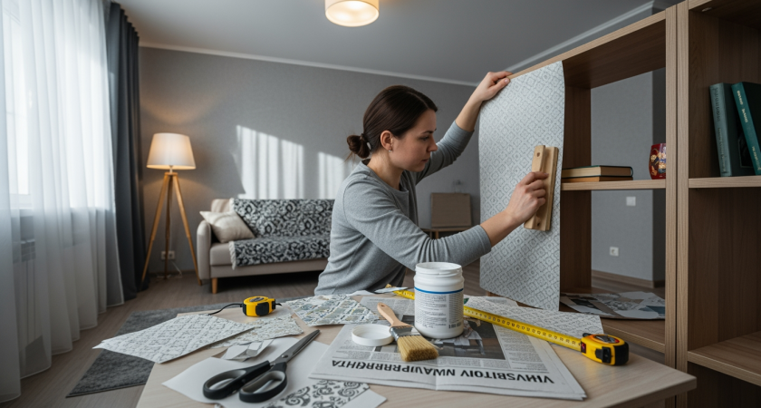 Превращаю остатки обоев в домашние шедевры, которые вызывают восторг гостей и зависть всей округи