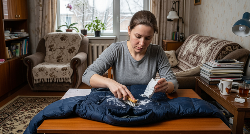 Профессиональная домработница поделилась народным методом сухой чистки пуховика, о котором молчат производители