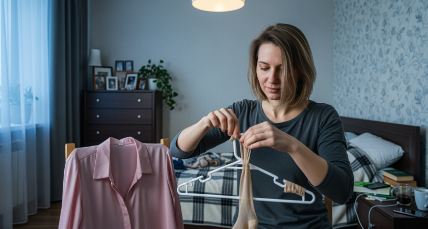 Соседка показала, как старые колготки превращаются в полезную вещь для дома за считанные минуты без затрат