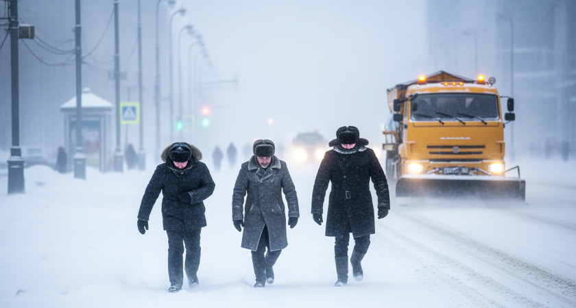 Ледяная хватка циклона: регионы России замирают под натиском рекордных морозов и снежных заносов