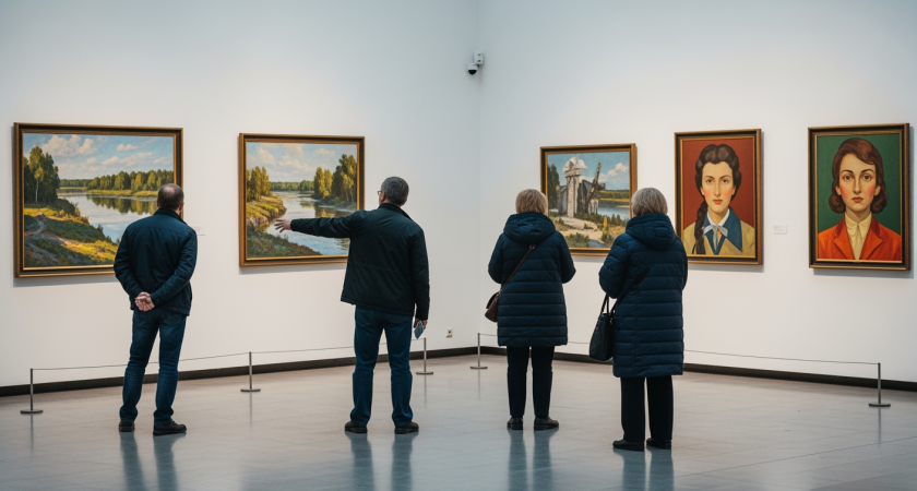 70 шедевров к 80-летию: автор герба Ростовской области представил знаковую выставку «Преодоление»