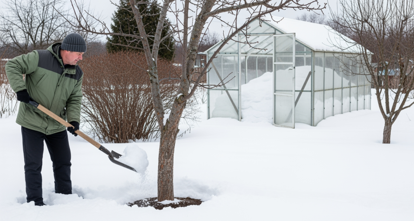 Забытый бабушкин трюк со снегом в феврале: простой способ заставить ваш огород плодоносить как никогда раньше