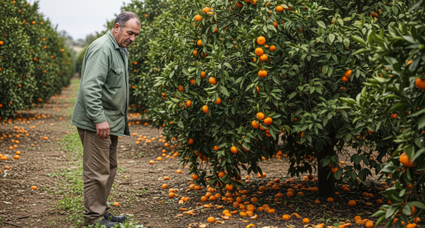 Фермер из Абхазии объяснил, почему предпочитает выбрасывать урожай мандаринов, а не везти в РФ