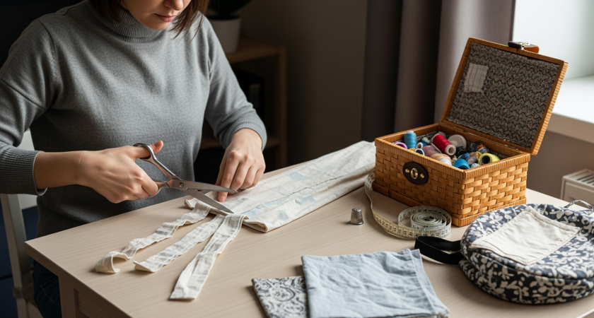 Не спешите выбрасывать изношенное постельное белье: простые идеи превращения в полезные вещи