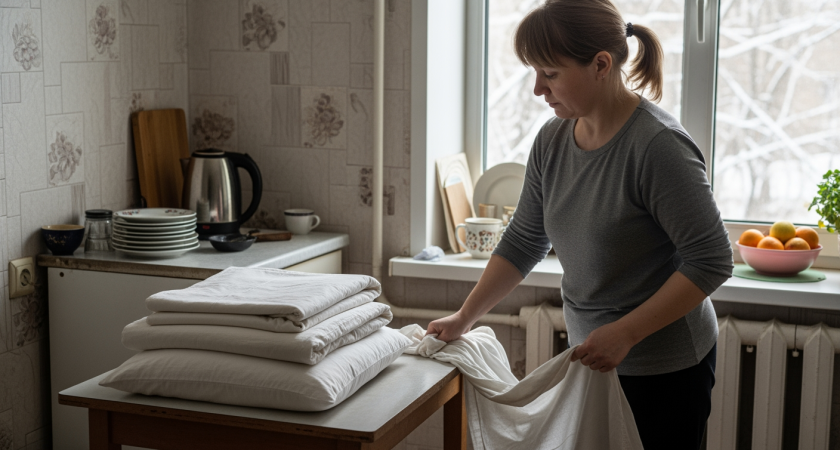 Старое постельное белье превращается в полезные вещи для дома — 7 простых способов дать им вторую жизнь