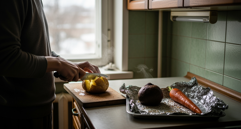 Шеф-повара молчат об этом трюке: как готовить овощи для салатов без единой капли воды