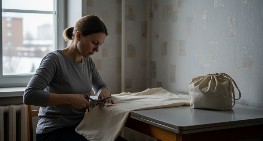 Не выбрасывайте старое постельное белье: простые трюки для создания полезных вещей дома