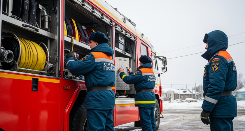 Донские спасатели вытащили человека из огня за один день