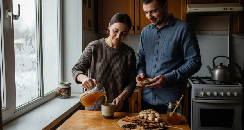 Старинный напиток из трав бабушки Марии теперь готовят молодые мамы для здоровья всей семьи
