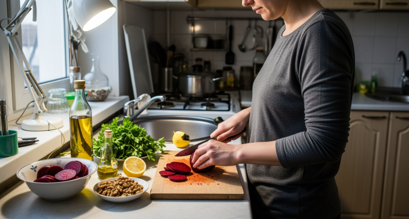 Свекольный салат который готовлю уже 15 лет — семья просит добавку даже в пост