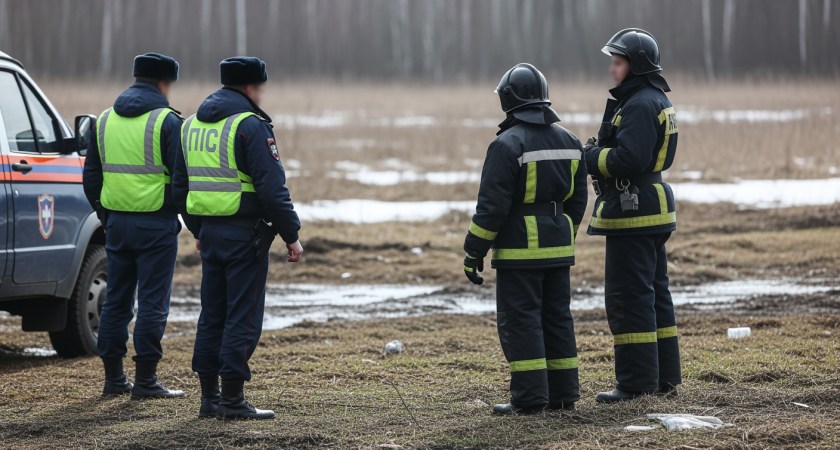 BMW превратилась в пепел после столкновения с Porsche в полдень