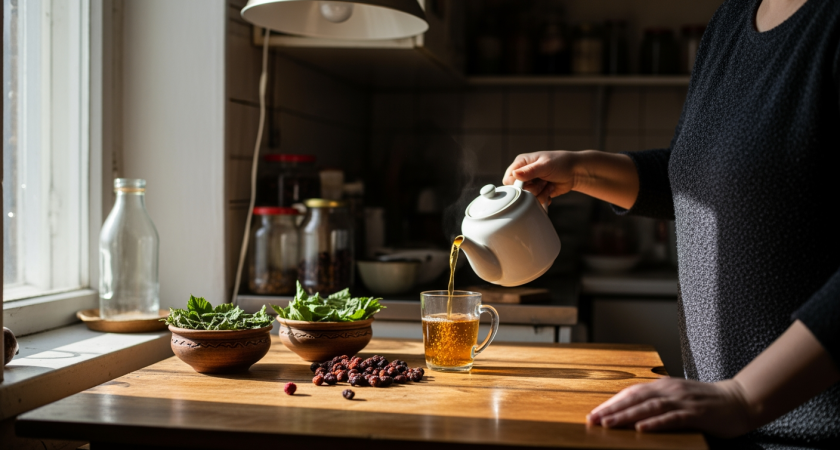 Старинный травяной сбор из глухой деревушки создает ощущение теплого семейного очага за 5 минут