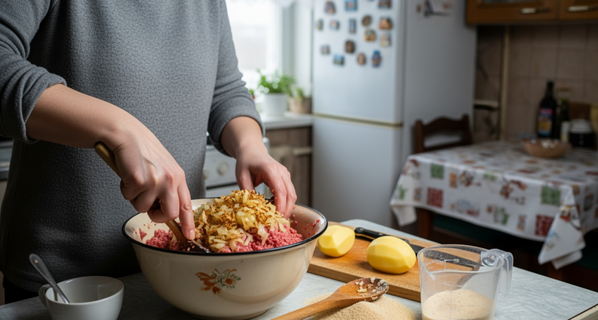 Забыла про лук в котлетах после того, как узнала этот трюк: теперь они тают во рту как масло