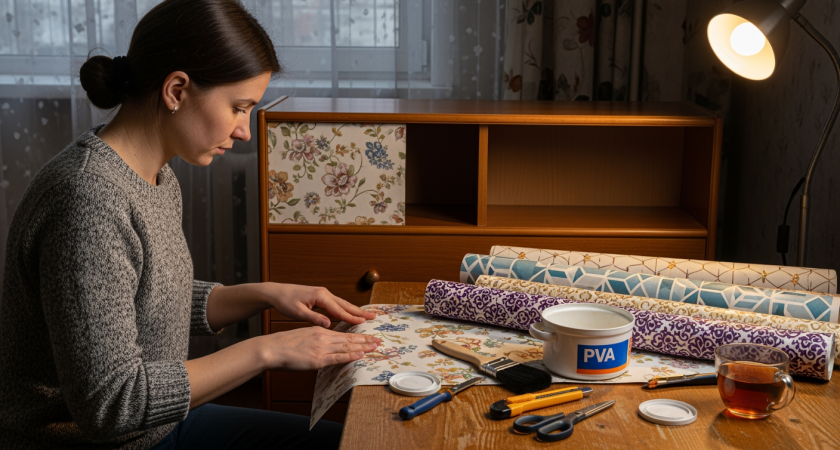 Из старых обоев делаю такую красоту для стен, что соседи спрашивают адрес дизайнера