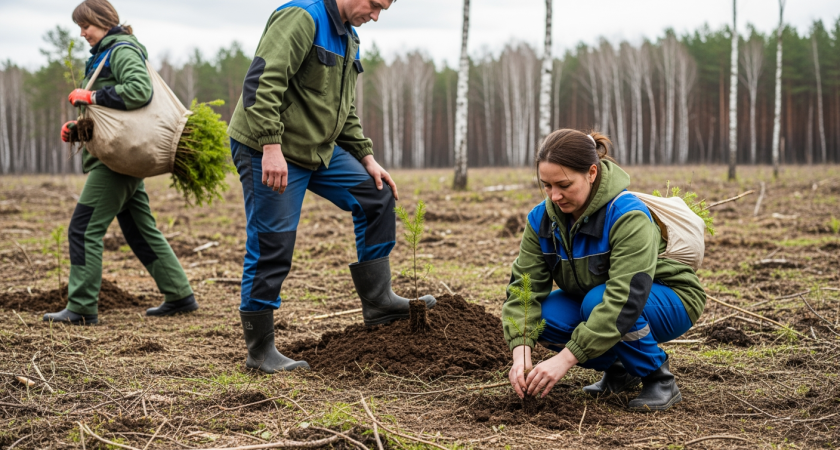 На Дону высадят 1,3 тысячи гектаров новых лесов