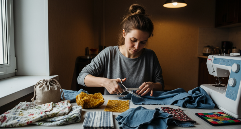 Из старых тряпок делаю такие полезности для дома что соседки просят рецепт