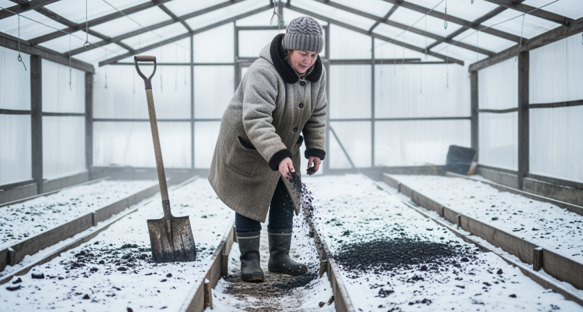 Дедовский способ убрать снег с теплицы за ночь — соседи до сих пор не понимают как это работает