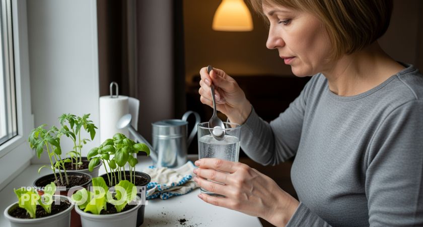 Добавляю эту таблетку в лейку и рассада прорастает за 3 дня вместо недели