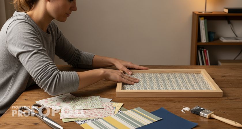 Остатки обоев после ремонта превращаю в домашний декор так искусно, что гости принимают за дизайнерские вещи