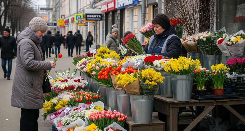 Тюльпаны по 50 рублей разорили цветочников Ростова