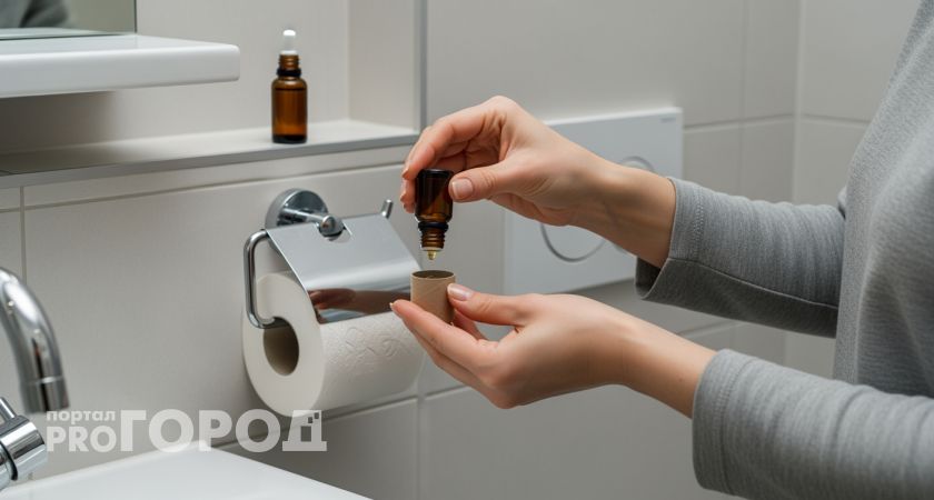 Втулка от туалетной бумаги превратит ваш санузел в оазис свежести без лишних трат на химию