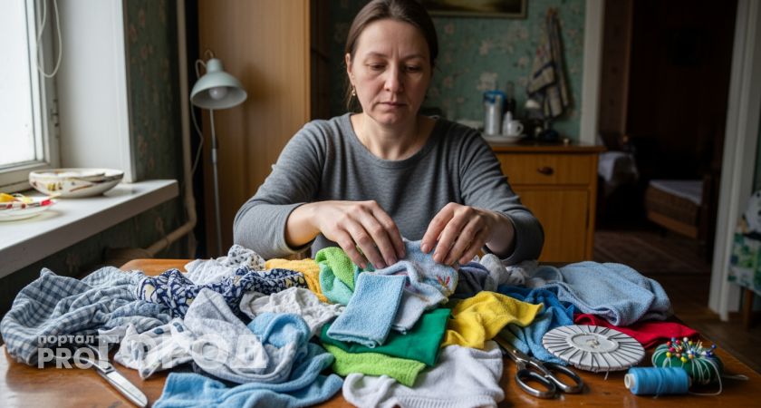 Тканевые остатки превращаю в домашние помощники которые друзья тут же заказывают себе