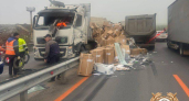 Груз высыпался на М-4 «Дон»: на 991 км образовался коллапс в обе стороны
