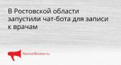 Круглосуточная запись к врачам: в Ростовской области запустили чат-бот в мессенджере МАХ