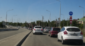 На Вавилова в Ростове две полосы закрыли до конца дорожных работ