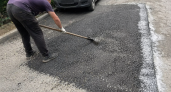 На Ульяновской в Ростове заделали полутораметровую яму после публикации в СМИ
