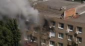 При пожаре в здании Росреестра в Ростове люди эвакуировались через окна