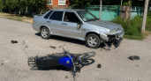 Под Волгодонском 17 летний мопедист попал в больницу после столкновения с ВАЗом