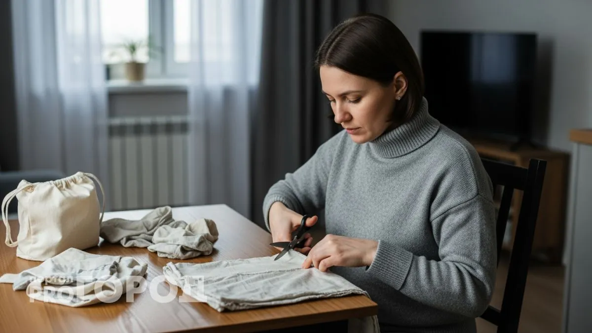 Не выбрасывайте старые простыни — превратите их в незаменимые помощники всего за несколько минут