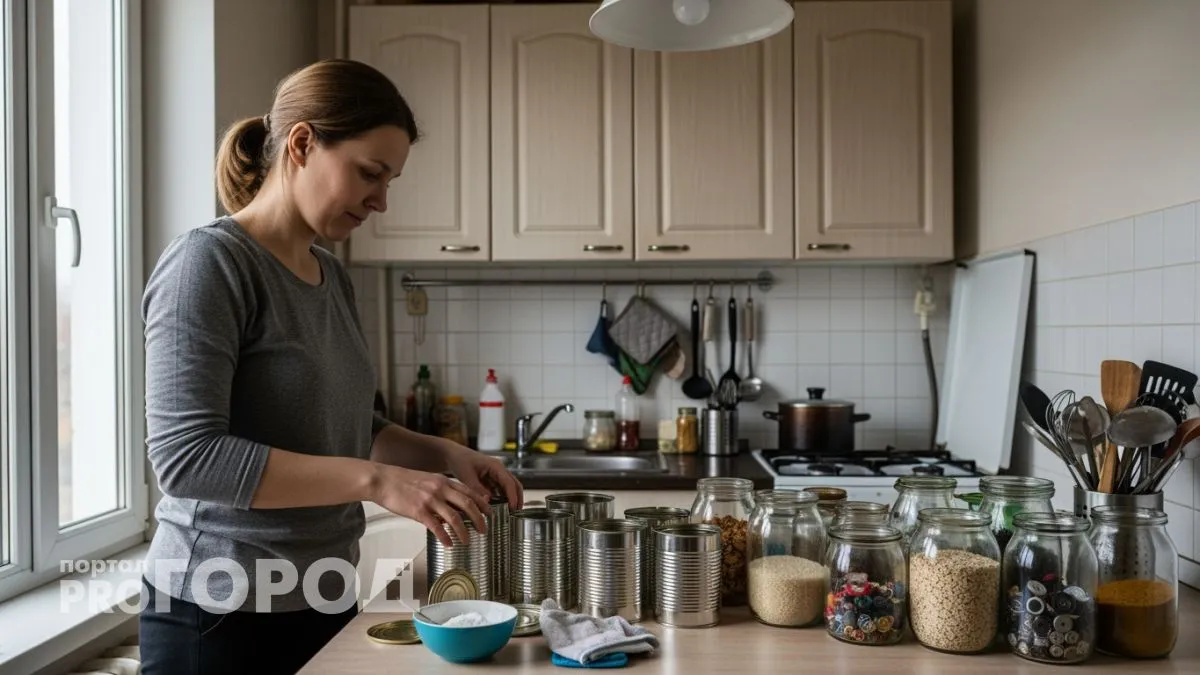 Жестяные банки от кофе теперь мои главные органайзеры дома и больше не трачу деньги на контейнеры