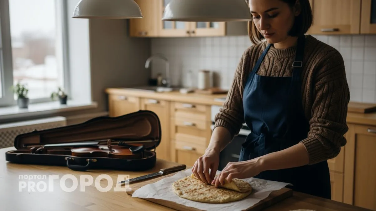 Скрипачка из Марий Эл заставила Ивлева забыть о диете ради татарского кыстыбыя