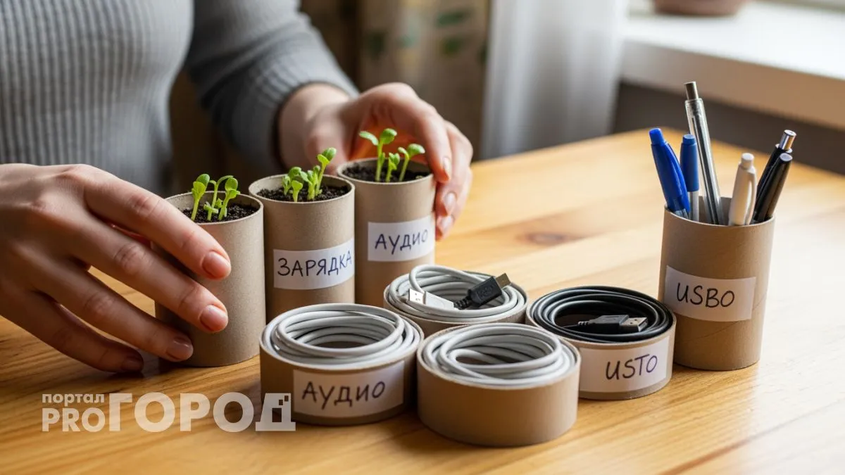 Бумажные втулки лежали без дела, пока не узнала эти хитрости для идеального порядка в доме
