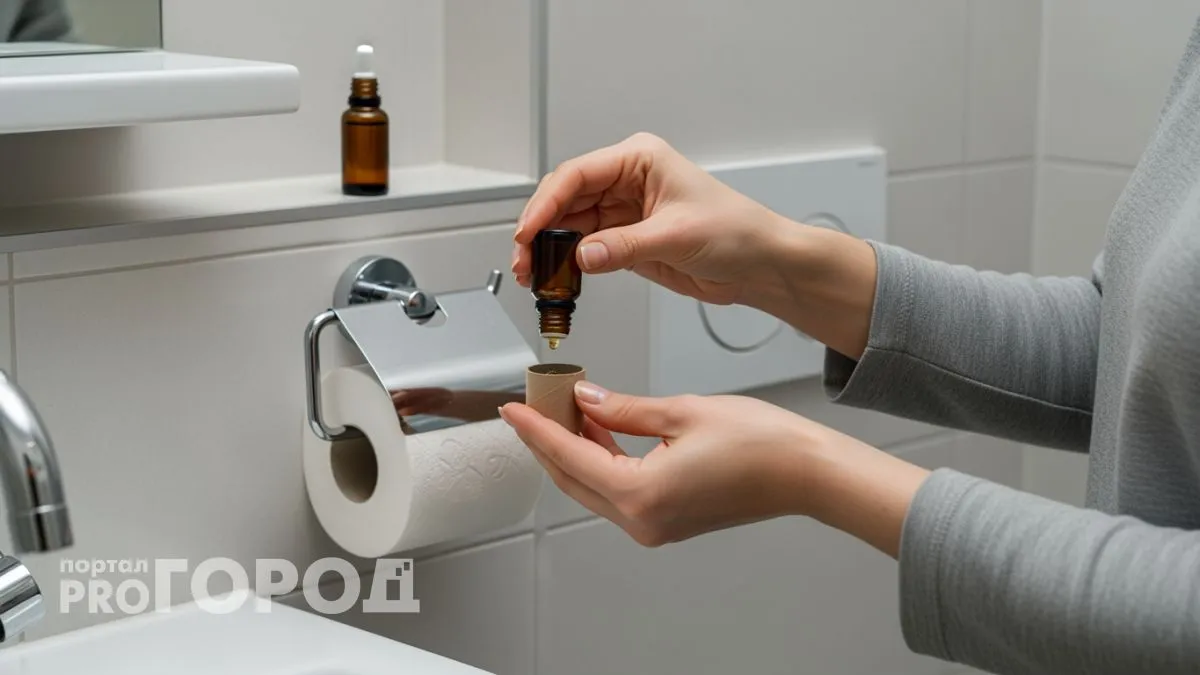 Втулка от туалетной бумаги превратит ваш санузел в оазис свежести без лишних трат на химию