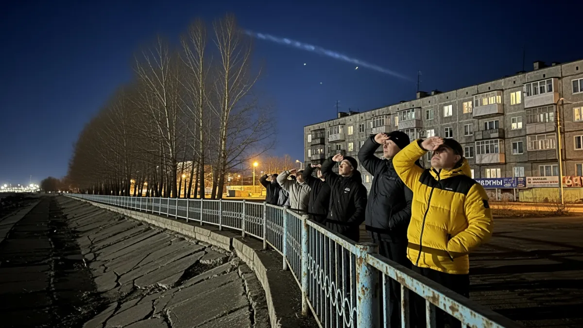 Полуметровый метеорит 12 минут летел над тремя городами к Черному морю