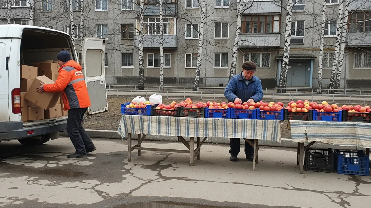 «Кто будет чистить снег?» — ростовчане о запрете мигрантам работать курьерами