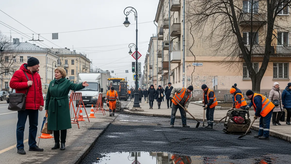 25,5 тысяч квадратов асфальта: Ростов бьет рекорды ремонта дорог